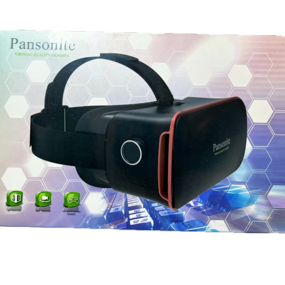 3D VR Headset Glasses Virtual Reality 4.7"- 6.0" Smart Phone Compat + Controller